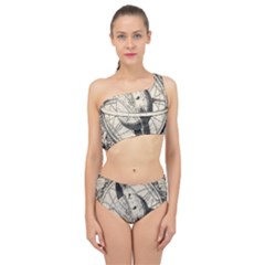 Vintage Planet Spliced Up Two Piece Swimsuit by ConteMonfrey