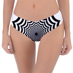 Spider Web Hypnotic Reversible Classic Bikini Bottoms by Amaryn4rt