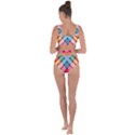 Graphics Colorful Colors Wallpaper Graphic Design Bandaged Up Bikini Set  View2