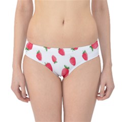 Strawberry Hipster Bikini Bottoms by SychEva