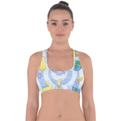 Science Fiction Outer Space Cross Back Hipster Bikini Top  by Salman4z