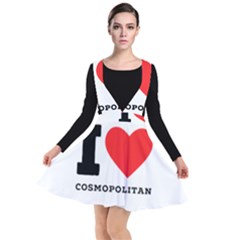 I Love Cosmopolitan  Plunge Pinafore Dress by ilovewhateva