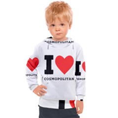 I Love Cosmopolitan  Kids  Hooded Pullover by ilovewhateva