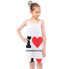 I Love Cosmopolitan  Kids  Overall Dress by ilovewhateva