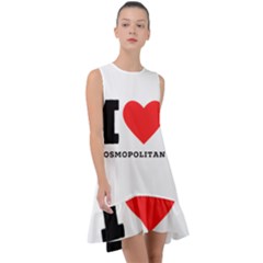 I Love Cosmopolitan  Frill Swing Dress by ilovewhateva
