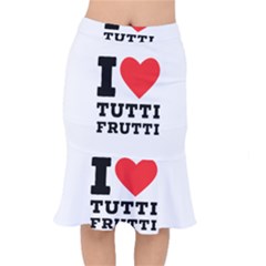 I Love Tutti Frutti Short Mermaid Skirt by ilovewhateva