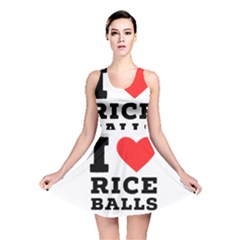 I Love Rice Balls Reversible Skater Dress by ilovewhateva
