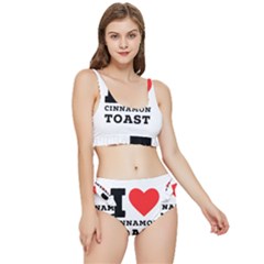 I Love Cinnamon Toast Frilly Bikini Set by ilovewhateva