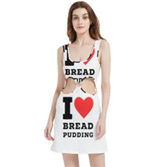 I Love Bread Pudding  Velour Cutout Dress by ilovewhateva
