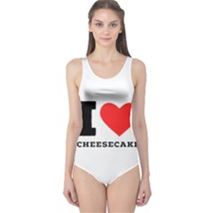 I Love Cheesecake One Piece Swimsuit by ilovewhateva