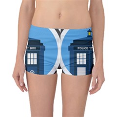 Doctor Who Tardis Boyleg Bikini Bottoms by Mog4mog4