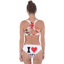 I love maple Criss Cross Bikini Set View2