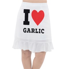 I Love Garlic Fishtail Chiffon Skirt by ilovewhateva