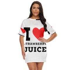 I Love Strawberry Juice Just Threw It On Dress by ilovewhateva