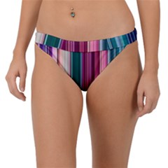 Vertical Line Color Lines Texture Band Bikini Bottoms
