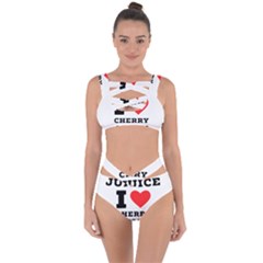 I Love Cherry Juice Bandaged Up Bikini Set  by ilovewhateva