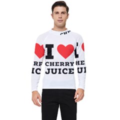I Love Cherry Juice Men s Long Sleeve Rash Guard by ilovewhateva