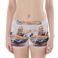 Noodles Pirate Chinese Food Food Boyleg Bikini Wrap Bottoms by Ndabl3x