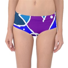 Mazipoodles In The Frame - Balanced Meal 2 Mid-waist Bikini Bottoms by Mazipoodles