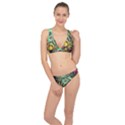 Monkey Tiger Bird Parrot Forest Jungle Style Classic Banded Bikini Set  View1