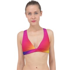 Rainbow Colors Classic Banded Bikini Top by Amaryn4rt