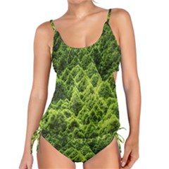 Green Pine Forest Tankini Set by Ravend