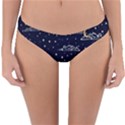 Hand-drawn-scratch-style-night-sky-with-moon-cloud-space-among-stars-seamless-pattern-vector-design- Reversible Hipster Bikini Bottoms View3