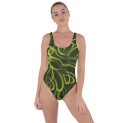 Green-abstract-stippled-repetitive-fashion-seamless-pattern Bring Sexy Back Swimsuit by uniart180623