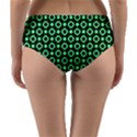Mazipoodles Green Donuts Polka Dot Reversible Mid-Waist Bikini Bottoms View4