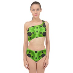 Abstract Geometric Modern Pattern Spliced Up Two Piece Swimsuit by dflcprintsclothing