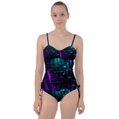 Abstract Building City 3d Sweetheart Tankini Set by uniart180623