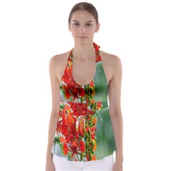 Gathering Sping Flowers Wallpapers Babydoll Tankini Top by artworkshop