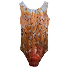 Late Afternoon Kids  Cut-out Back One Piece Swimsuit by artworkshop