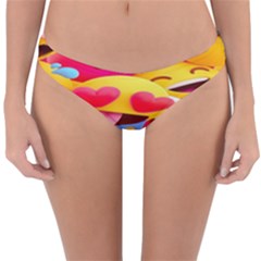 Wallpaper Emoji Reversible Hipster Bikini Bottoms by artworkshop