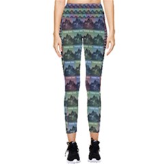 Inspirational Think Big Concept Pattern Pocket Leggings  by dflcprintsclothing