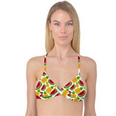 Watermelon -12 Reversible Tri Bikini Top by nateshop