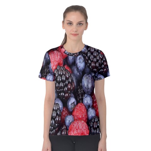 Berries-01 Women s Cotton T-shirt by nateshop