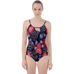 Berries-01 Cut Out Top Tankini Set by nateshop