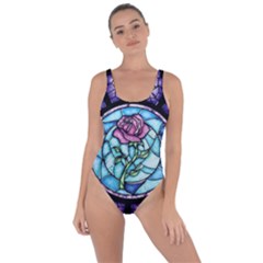 Cathedral Rosette Stained Glass Beauty And The Beast Bring Sexy Back Swimsuit by Cowasu