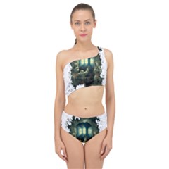 Time Machine Doctor Who Spliced Up Two Piece Swimsuit by Cowasu