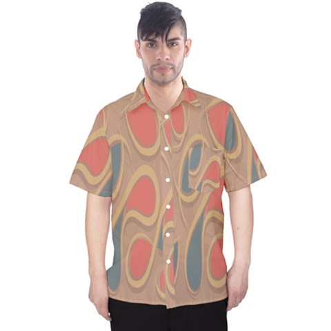 Background-abstract-non-seamless Men s Hawaii Shirt by Cowasu