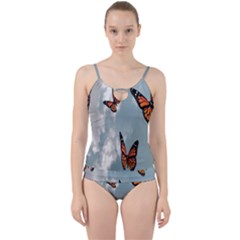 Aesthetic Butterfly , Butterflies, Nature, Cut Out Top Tankini Set by nateshop