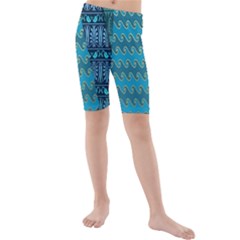 Aztec, Batik Kids  Mid Length Swim Shorts by nateshop