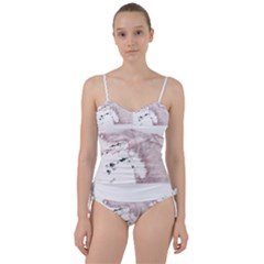 Bull Terrier T- Shirt A Painting Of A Bull Terrier With Its Tongue Out T- Shirt Sweetheart Tankini Set by EnriqueJohnson