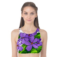 Flowers Art T- Shirtflowers T- Shirt (4) Tank Bikini Top