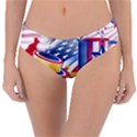 Independence Day United States Of America Reversible Classic Bikini Bottoms View3