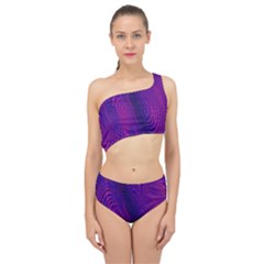 Abstract-fantastic-fractal-gradient Spliced Up Two Piece Swimsuit by Ket1n9