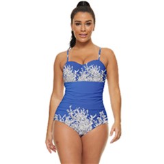 Crown-aesthetic-branches-hoarfrost- Retro Full Coverage Swimsuit by Ket1n9