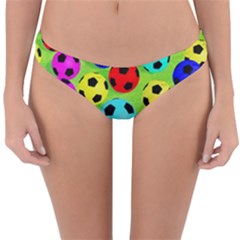 Balls Colors Reversible Hipster Bikini Bottoms by Ket1n9