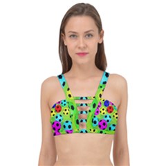Balls Colors Cage Up Bikini Top by Ket1n9